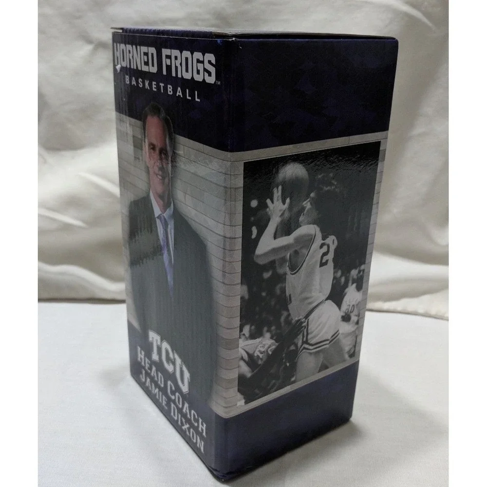 TCU Horned Frogs Basketball Coach Jamie Dixon Bobblehead 2016 SGA ~ New